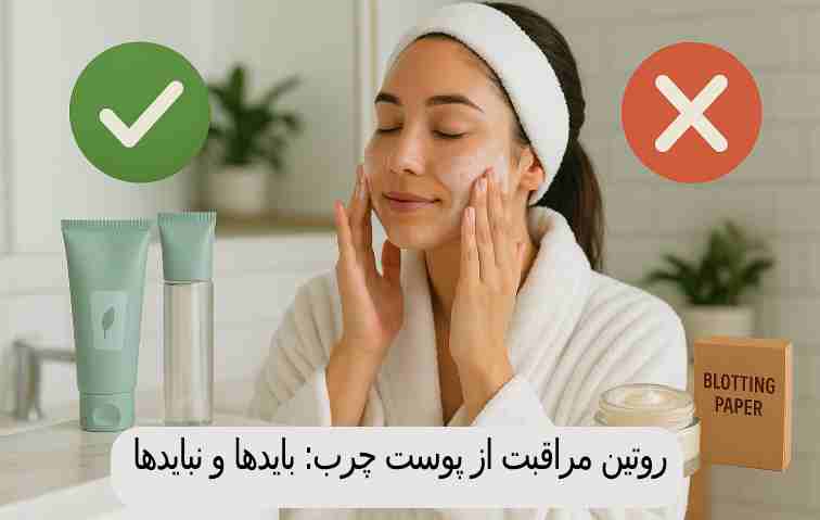 روتین مراقبت از پوست چرب: بایدها و نبایدها