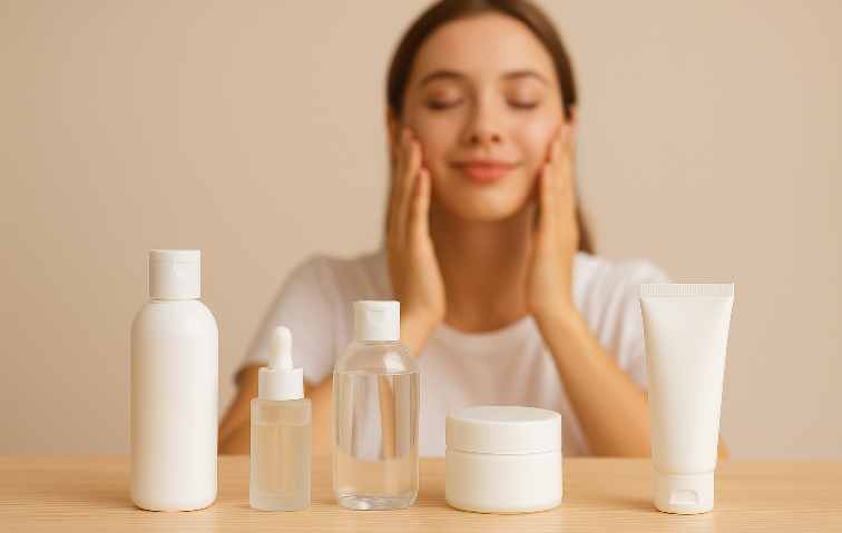 استفاده از محصولات مراقبت پوستی روتین