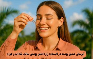 آبرسانی عمیق پوست در تابستان؛ راز داشتن پوستی سالم، شاداب و جوان
