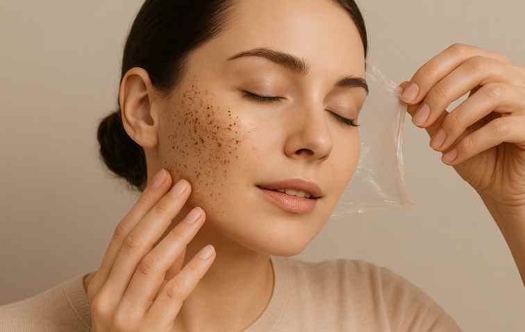 لایهبرداری، راز پوست تازه و درخشان