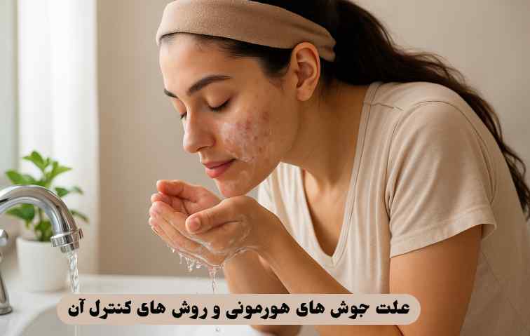 علت جوش های هورمونی و روش های کنترل آن