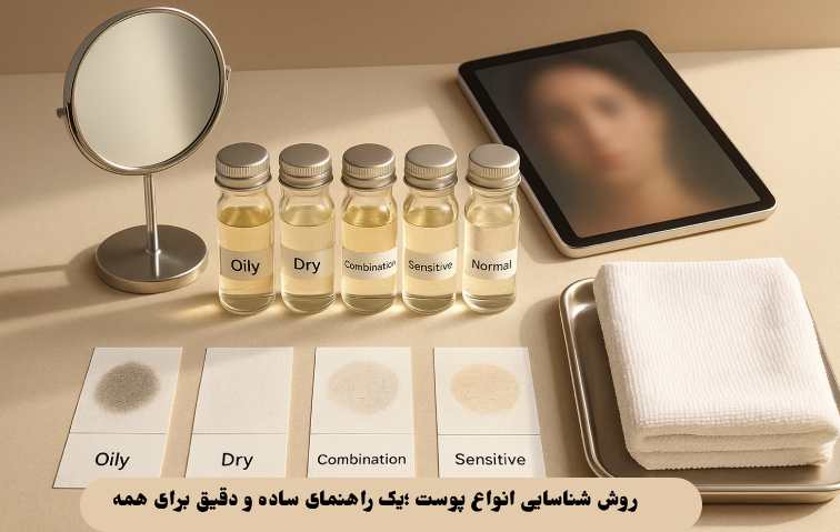 روش شناسایی انواع پوست