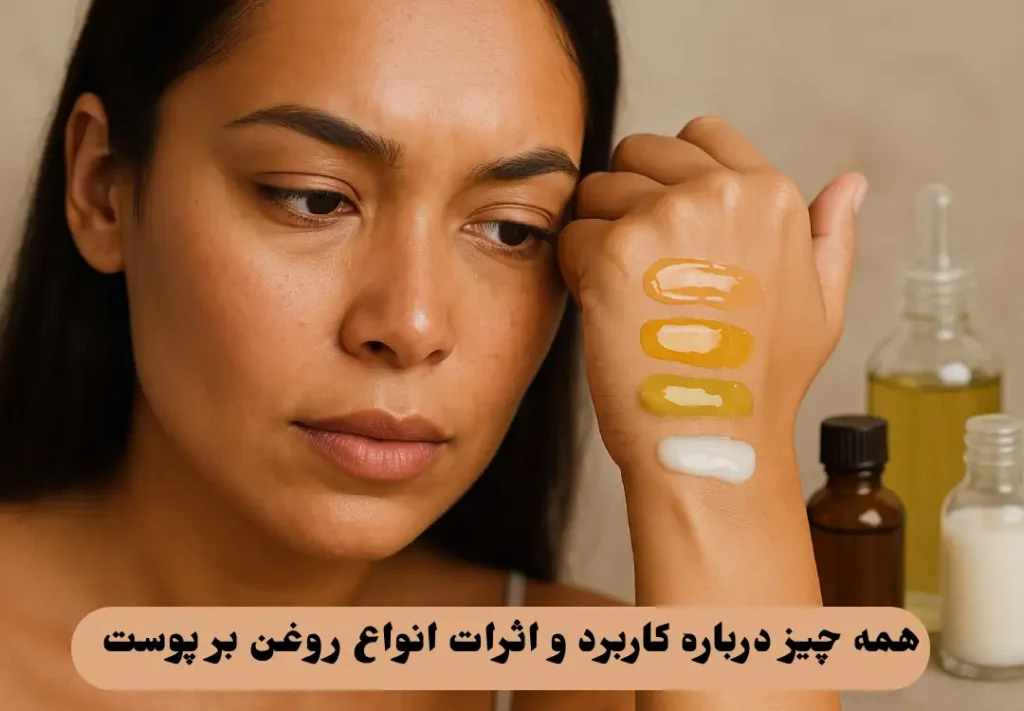 همه چیز درباره کاربرد و اثرات انواع روغن بر پوست