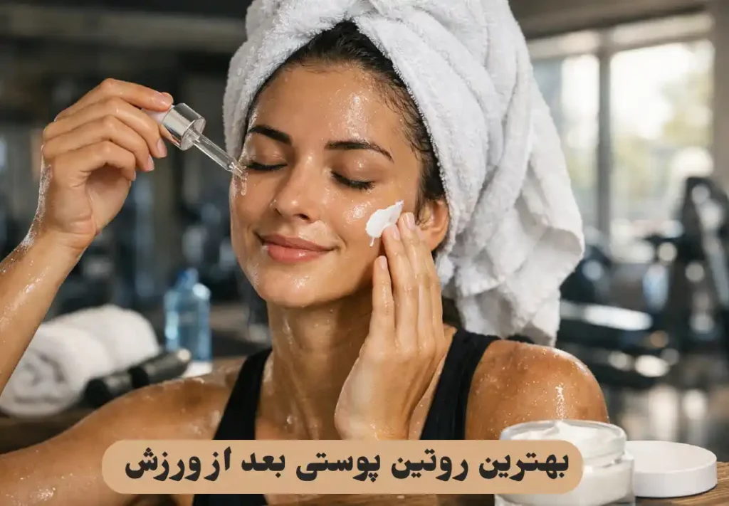 بهترین روتین پوستی بعد از ورزش