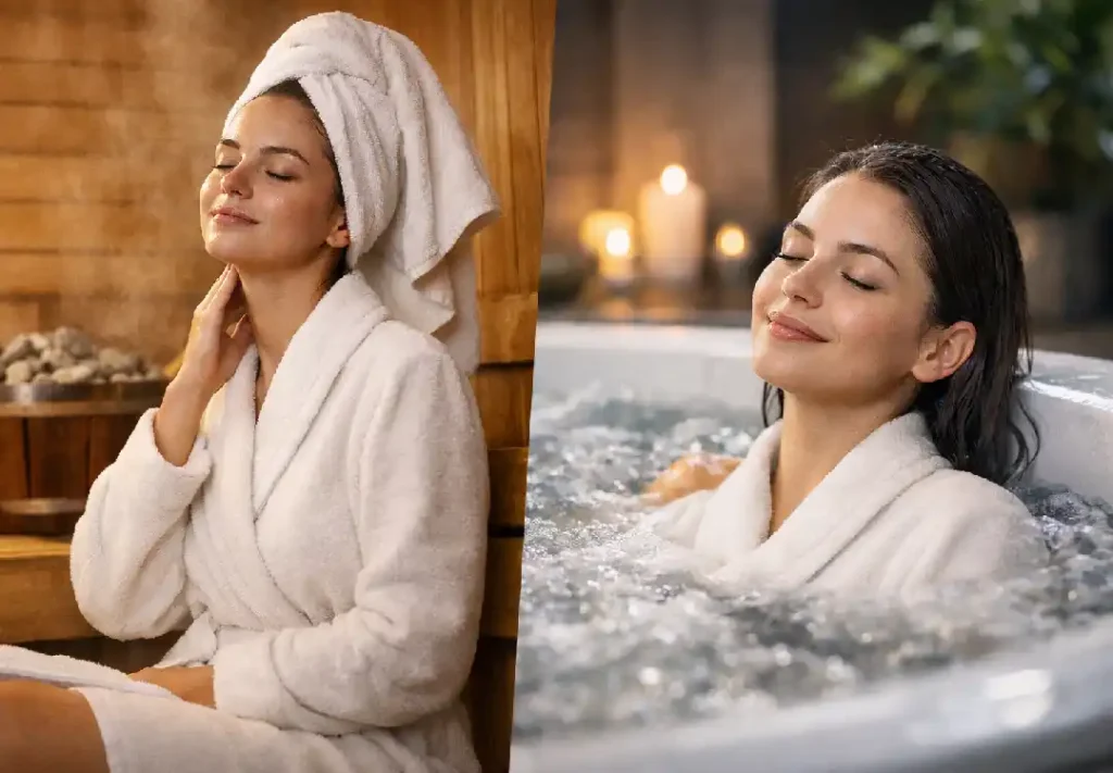 سونا و جکوزی برای پوست چه کاری انجام می دهد؟